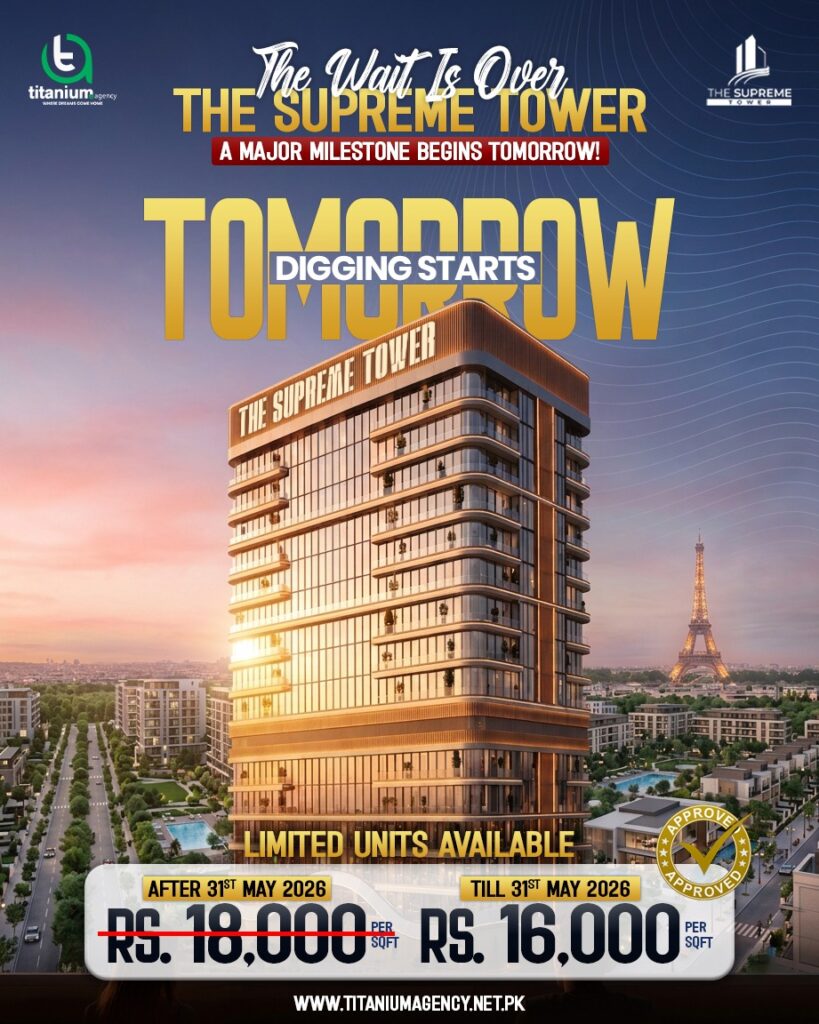 The Supreme Tower – Officially Digging Begins from 18 May 2026