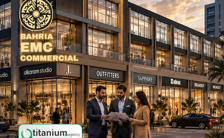 Bahria EMC Commercial Lahore 5 Marla and 5.33 Marla commercial plots
