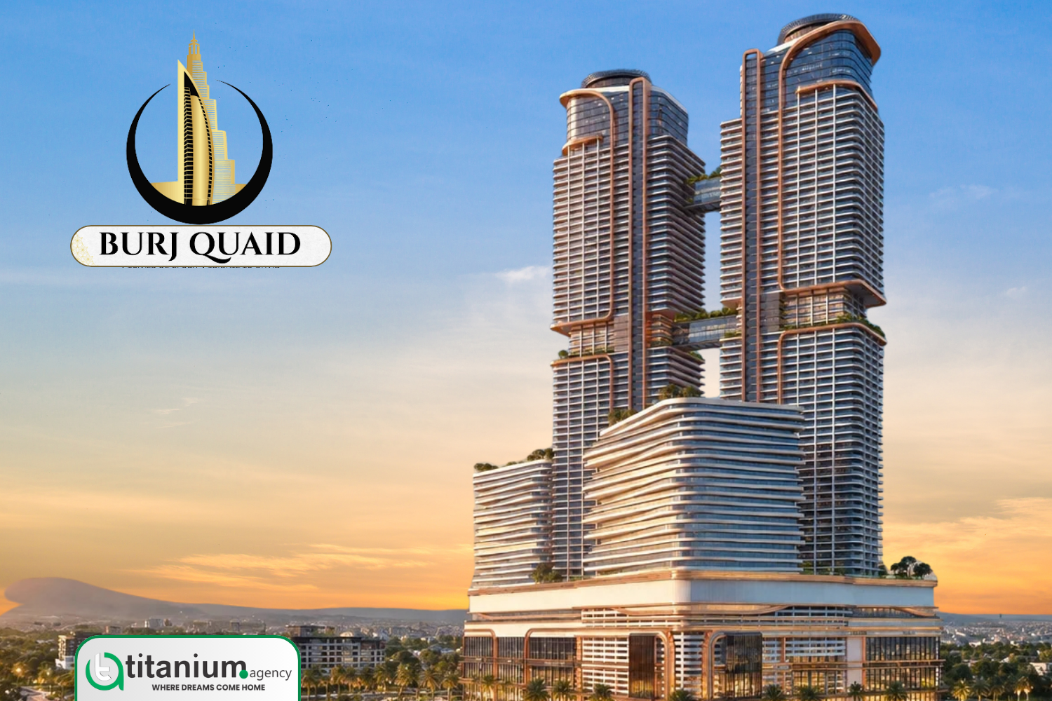Burj Quaid 82-storey tallest tower in Pakistan by ABS Developers Karachi