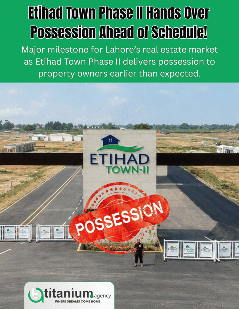 Etihad Town Phase II Possession 2026