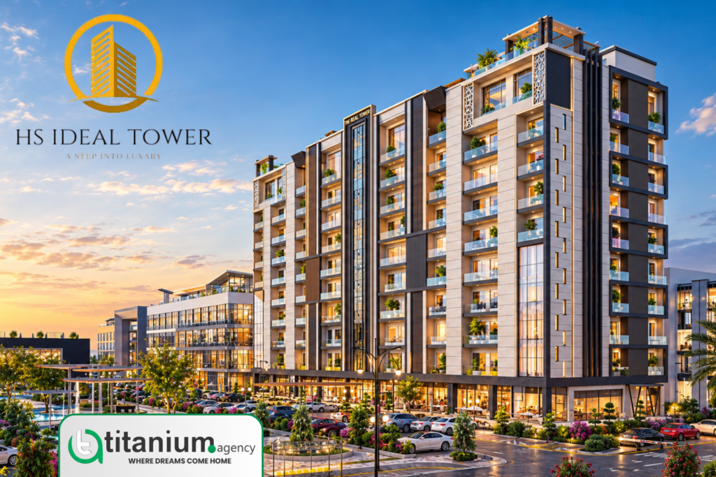 HS Ideal Tower Bahria Town Lahore construction and high-rise project
