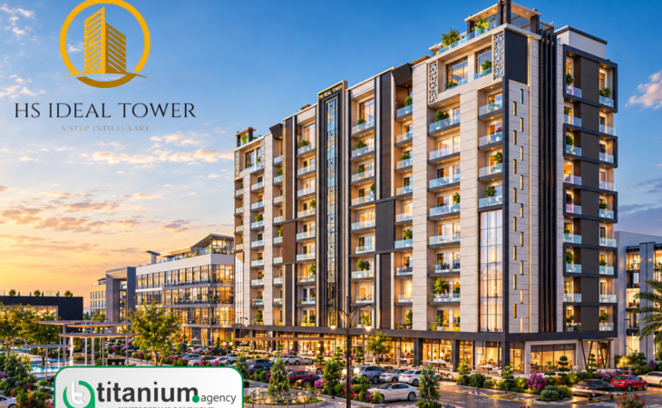 HS Ideal Tower Bahria Town Lahore construction and high-rise project