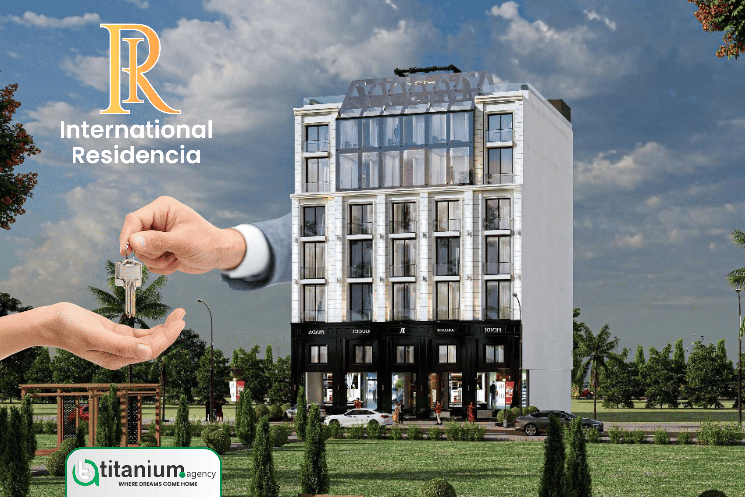 International Residencia Apartments Bahria Town Lahore Possession