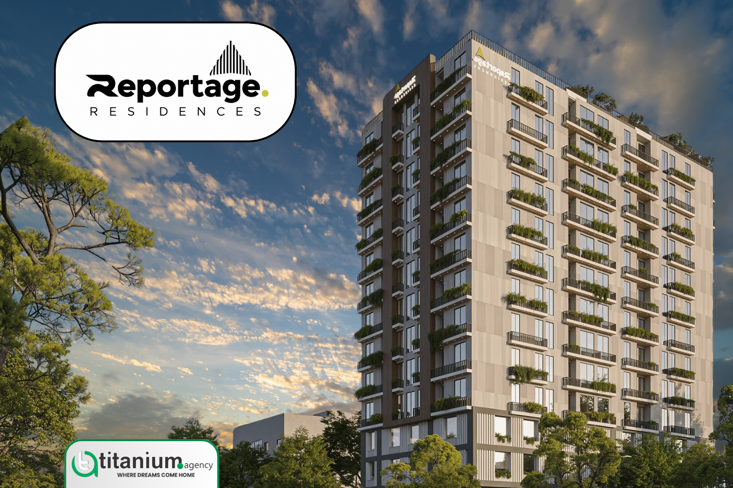 Reportage Residences Gulberg III 100-unit apartment project Lahore