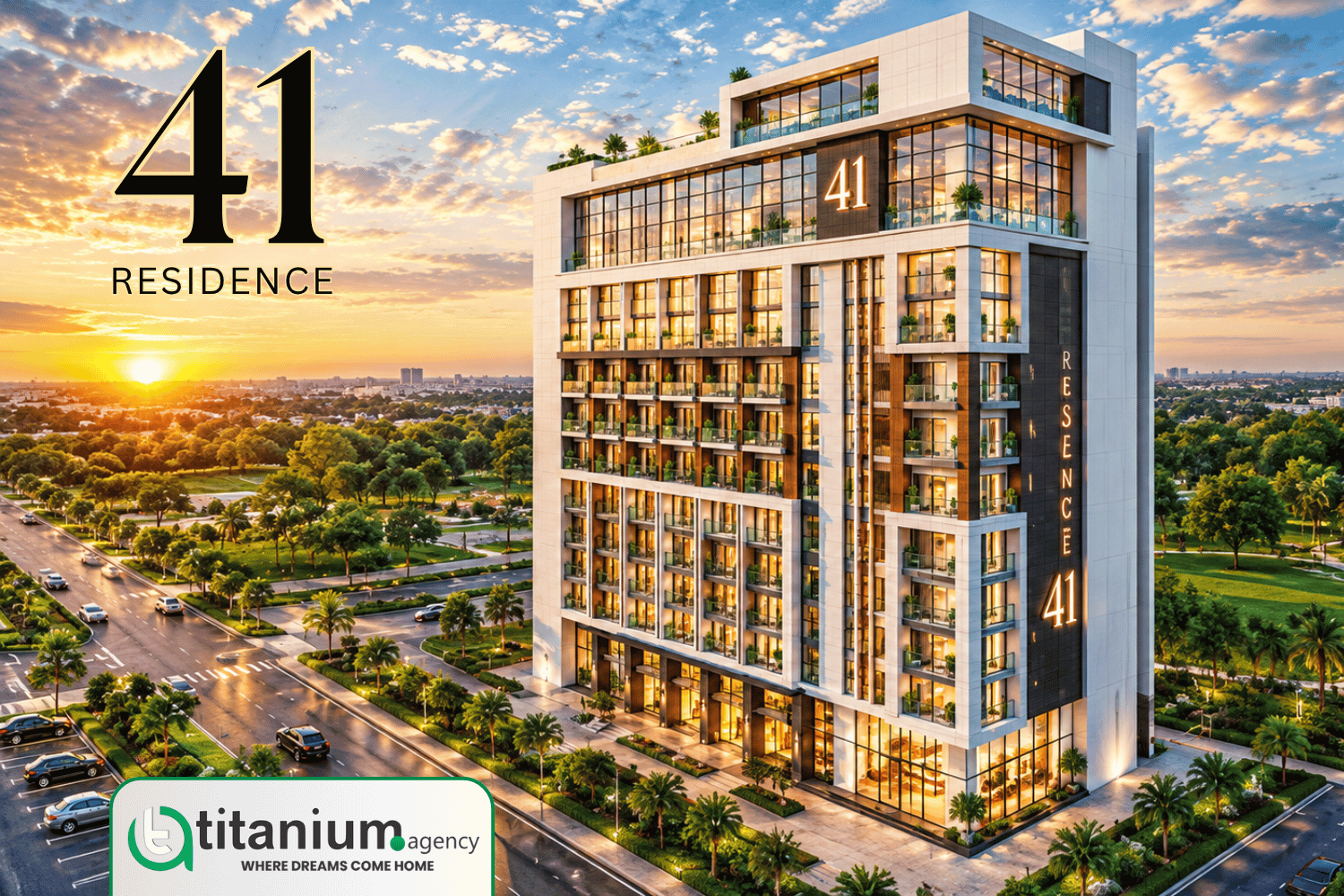 Residence 41 Lahore high-rise apartments on Pine Avenue