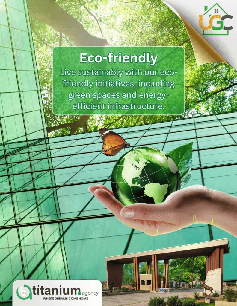 eco friendly society Ulfat Green City Lahore