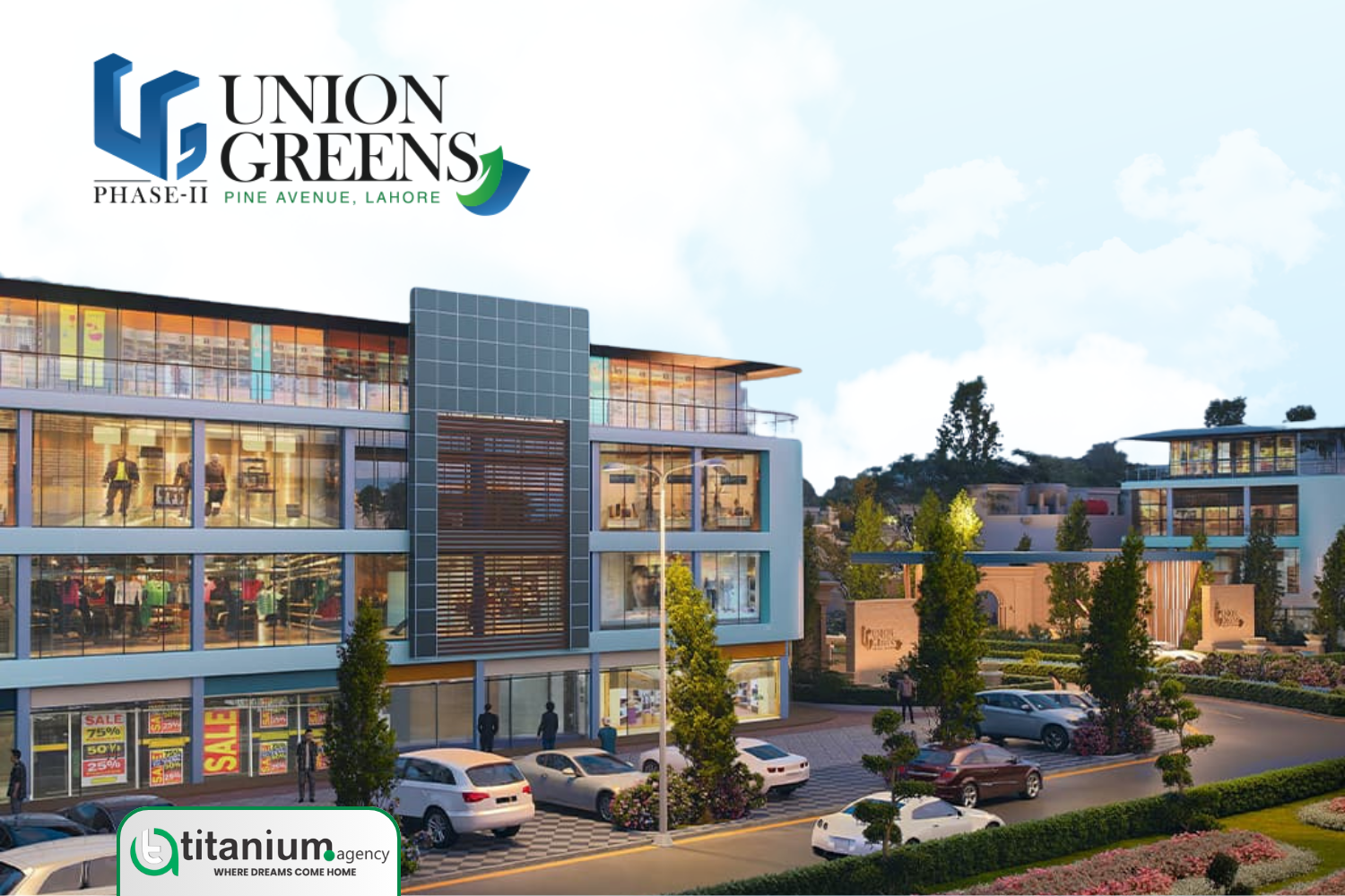 Union Greens Phase II Lahore residential and commercial property development