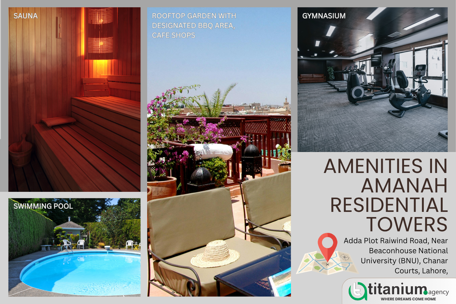 amentias Amanah Residential Towers Lahore apartments near Adda Plot Raiwind Road 