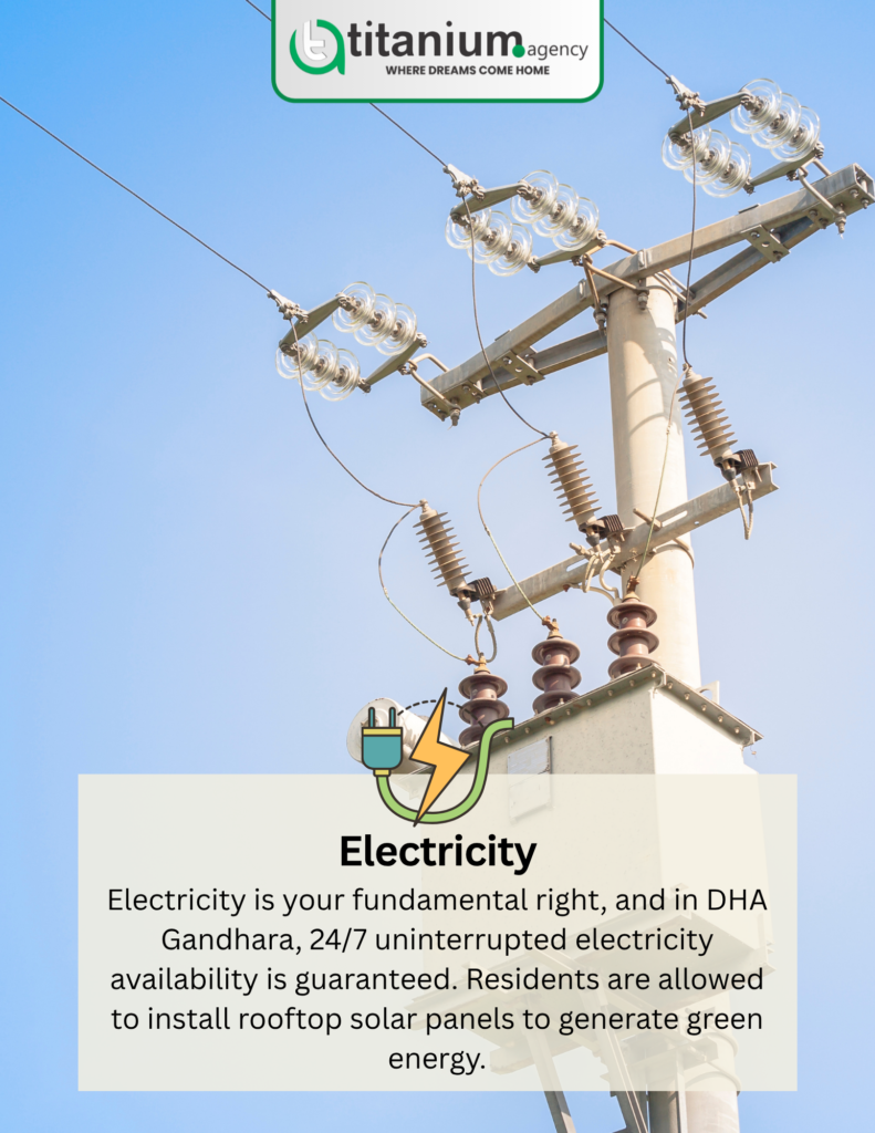 electricity in DHA Gandhara Islamabad