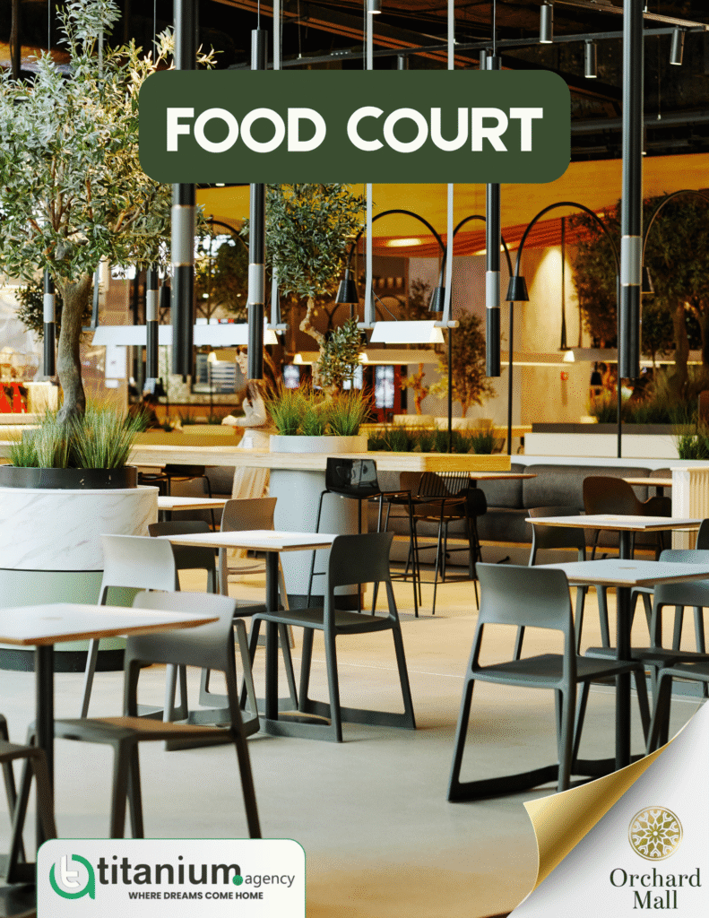 food court of Orchard Mall Bahria Orchard Phase 4 Lahore