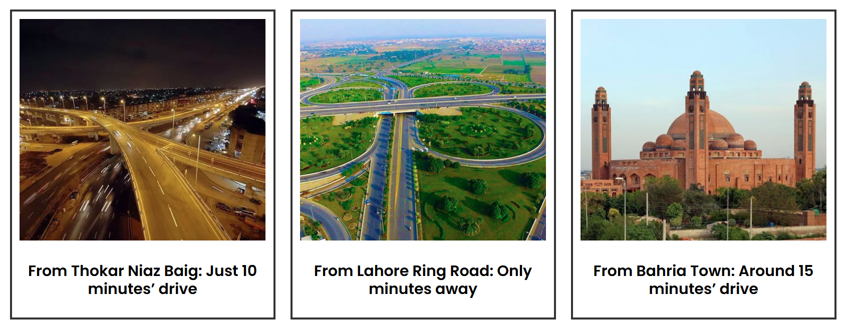 Icon Mall & Towers Lahore – Location