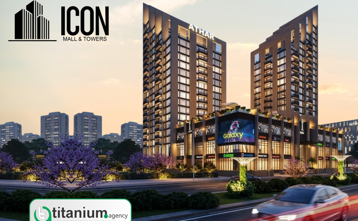 Icon Mall & Towers Lahore Ring Road Bahria Town commercial and residential project