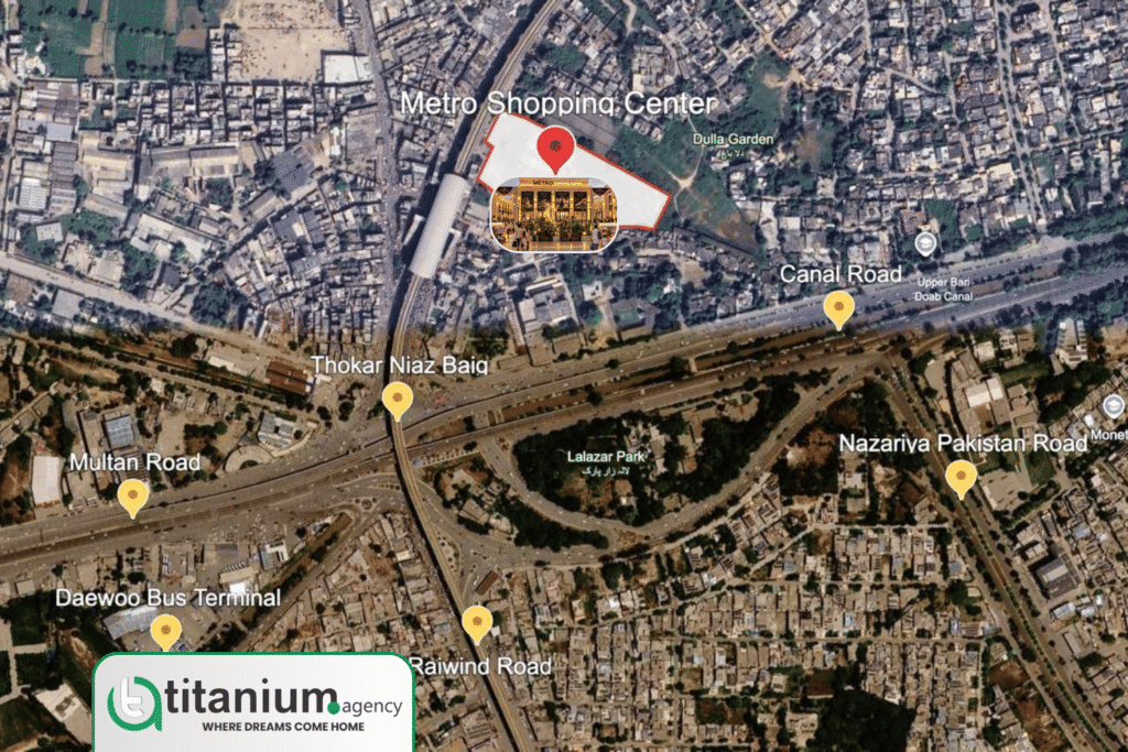 Metro Shopping Centre Lahore: Prime Commercial Development at Thokar Niaz Baig