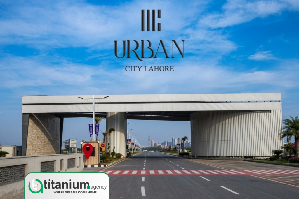 Urban City Lahore Main GT Road Location and Modern Housing Development