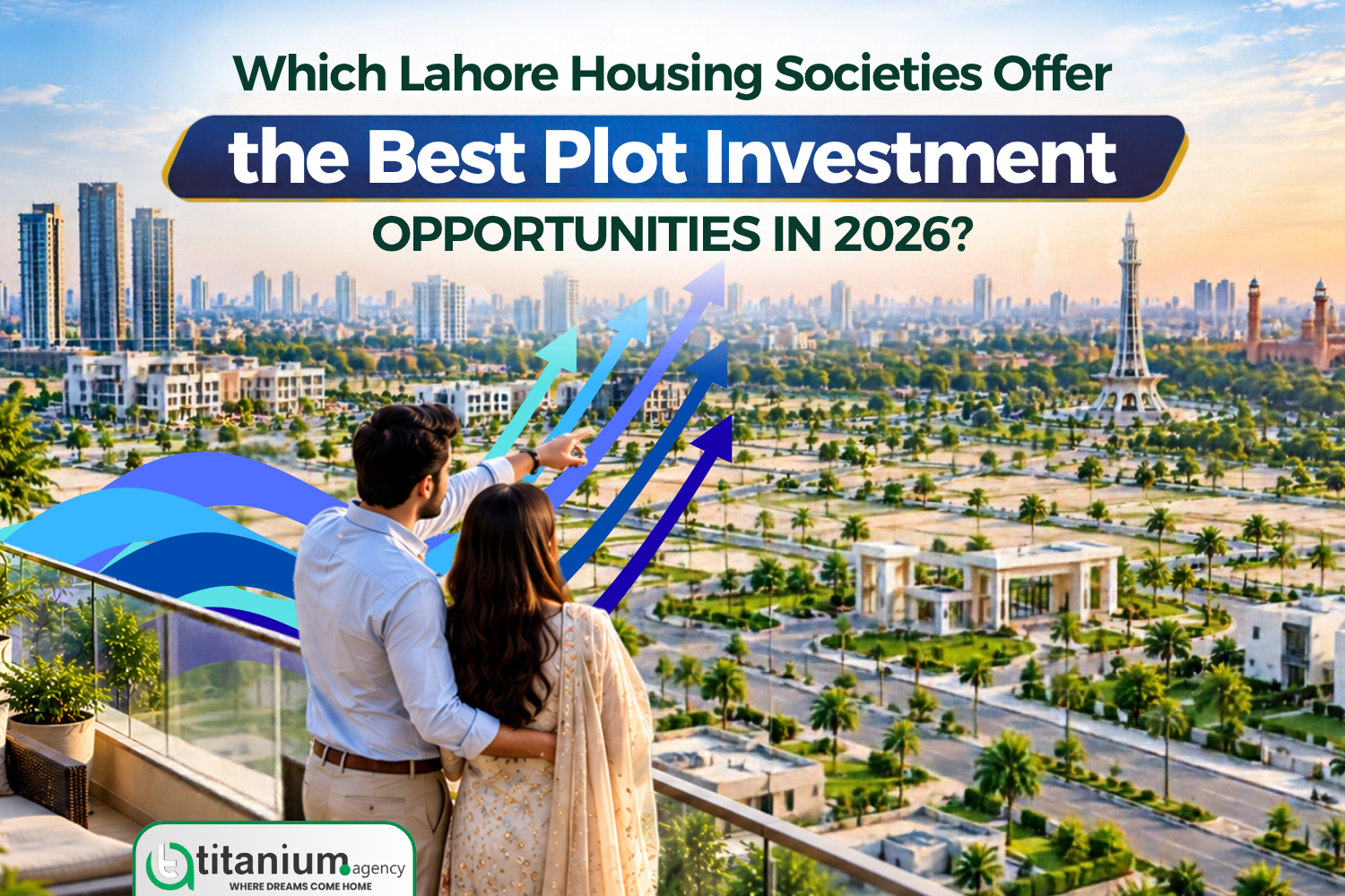 Best housing societies in Lahore for plot investment in 2026