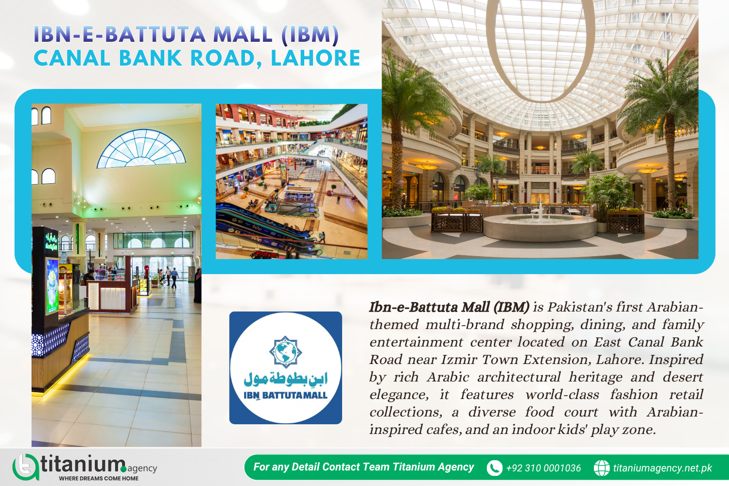 Ibn-e-Battuta Mall Lahore – Project Details, Location & Development Updates 2026