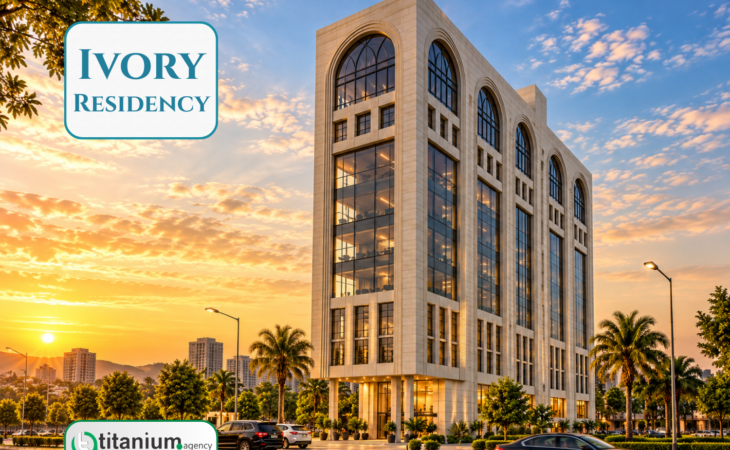 Ivory Residency 14-storey commercial building in Gulberg II Lahore