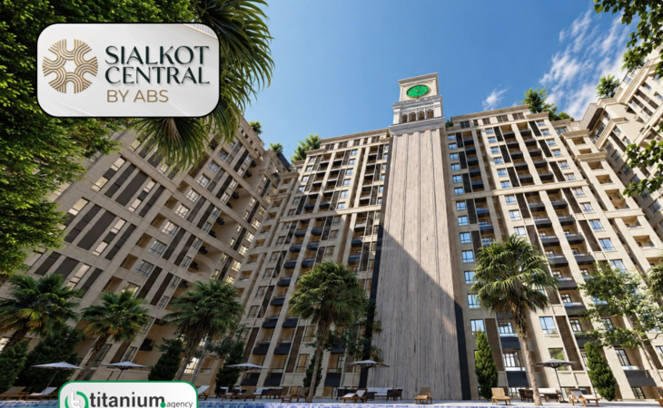 Sialkot Central by ABS Developers is a planned mixed-use development on Daska Road