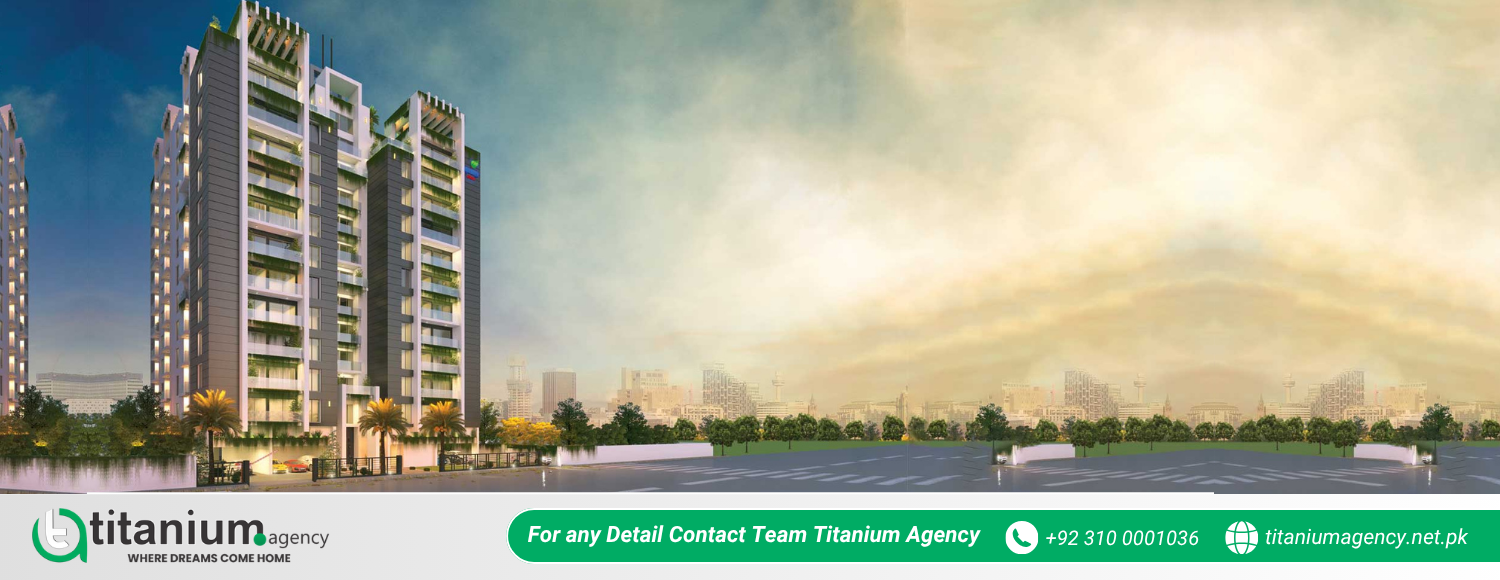 Explore The Springs Atrium apartment project in Gulberg II, Lahore