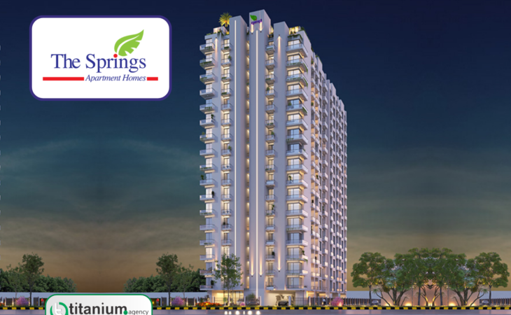 The Springs JT modern residential apartment towers in Johar Town Lahore