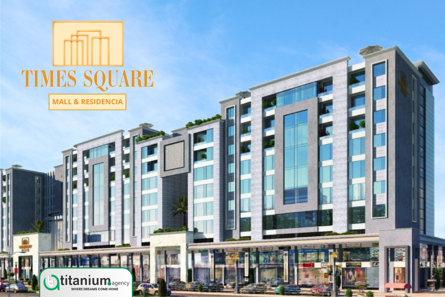 Times Square Mall and Residencia Bahria Orchard Lahore development project