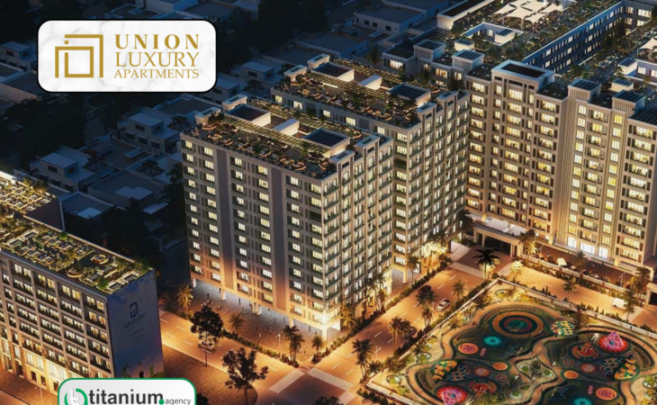 Union Luxury Apartments by Union Developers in the Etihad Town area of Lahore