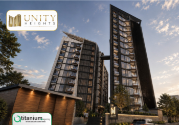 Unity Heights high-rise apartments and commercial project on Bedian Road Lahore