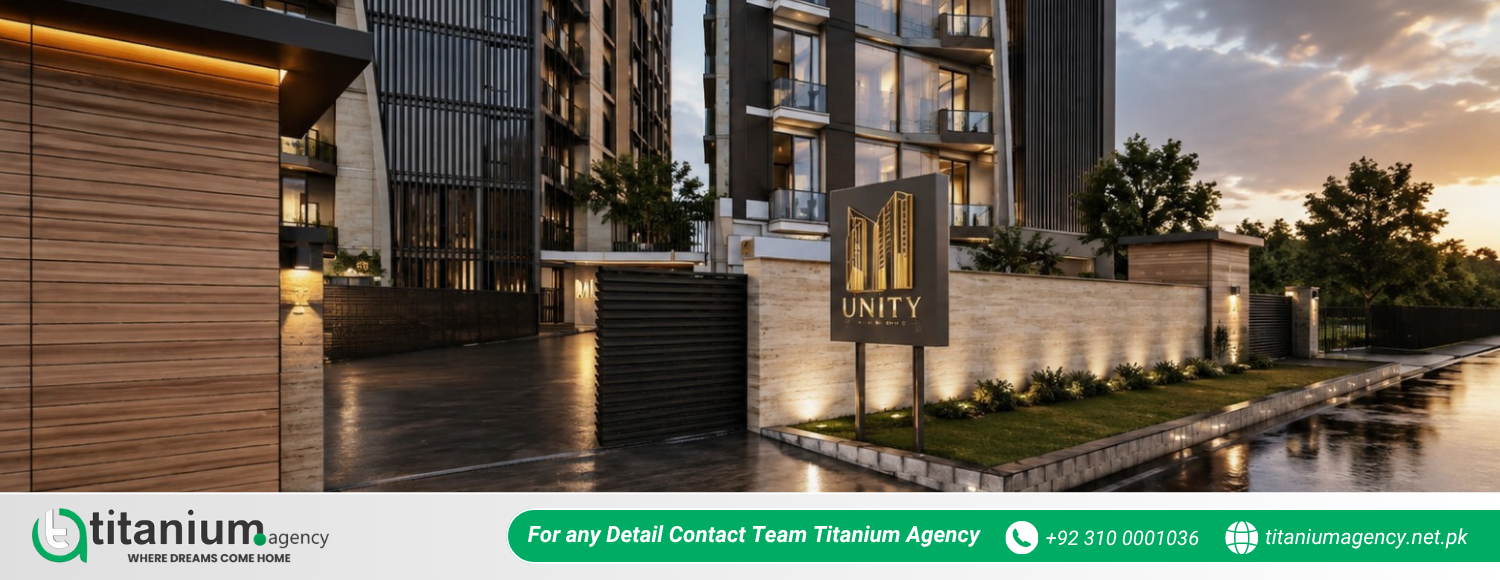 Unity Heights Lahore – Modern apartments, penthouses and commercial spaces on Bedian Road.