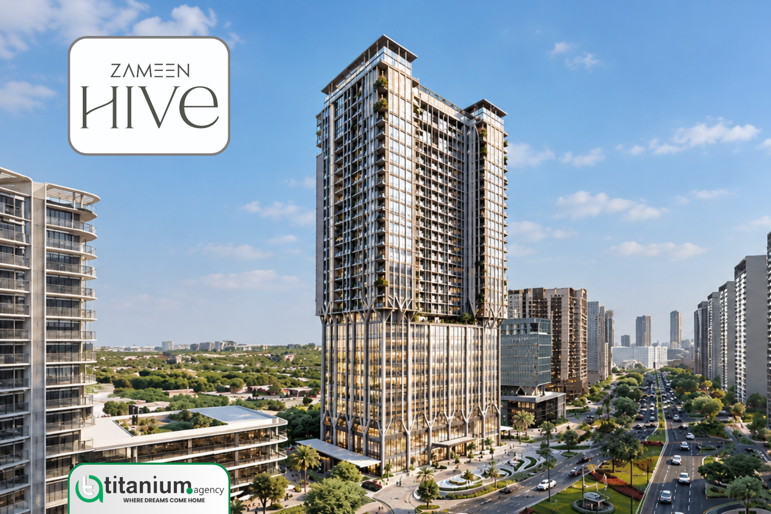 Zameen Hive Gulberg 3 Lahore residential apartment project by Zameen Developments