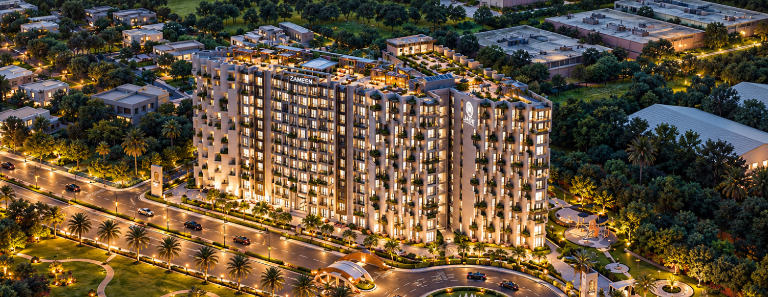 Zameen Jade Lahore – Modern high-rise apartment living on Main Canal Road
