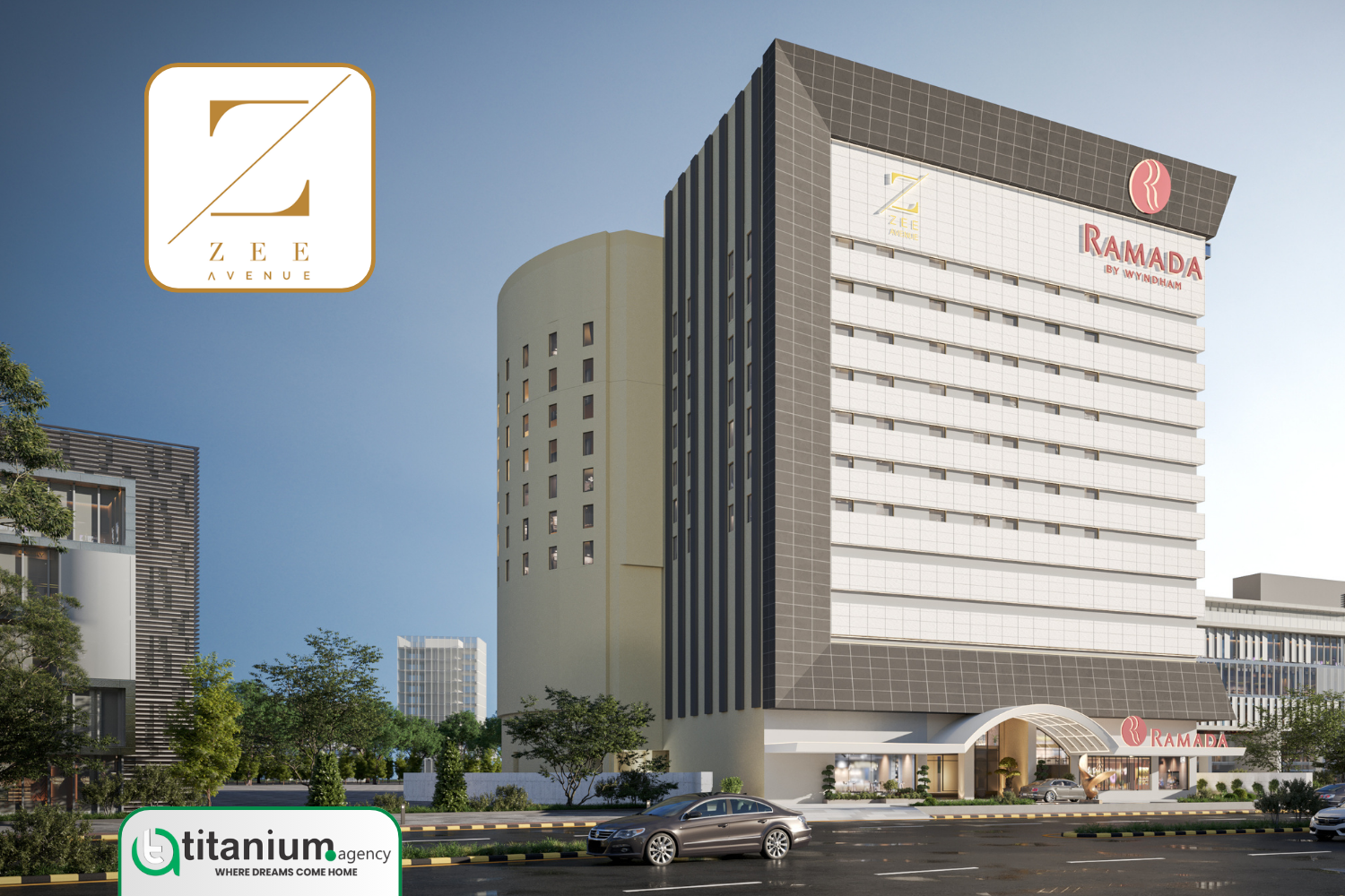 Ramada Hotel and Suites at Zee Avenue Mall on Cooper Road Lahore